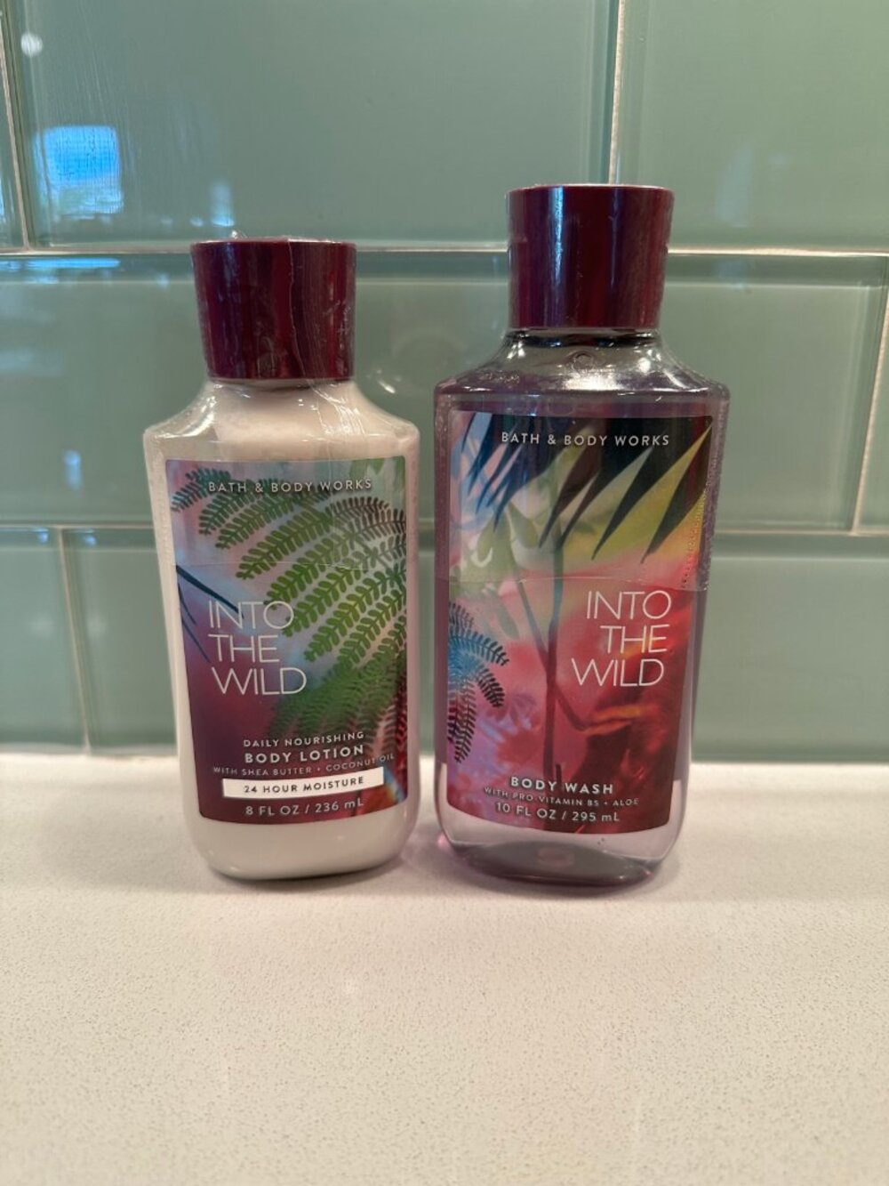Bath & Body Works Into The Wild Lotion + Body Wash Set NEW